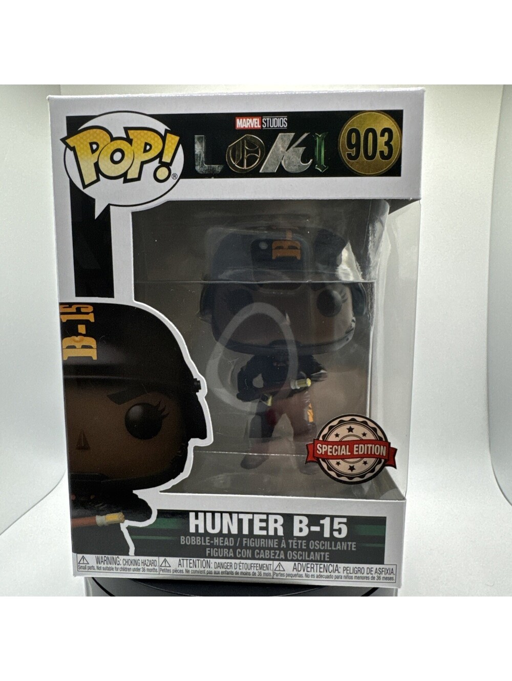 Funko Pop! Vinyl: Marvel Loki - Hunter B-15 - Amazon (Exclusive) #903